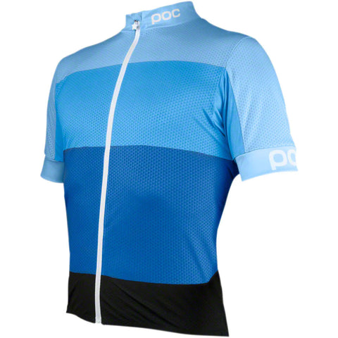 POC Fondo Classic Short Sleeve Jersey Seaborgium Multi Blue