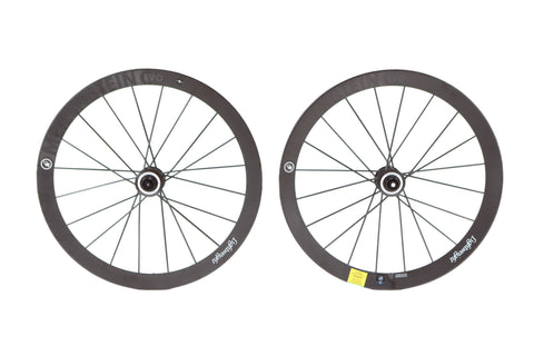 Lightweight Meilenstein Evo Clincher Carbon Disc Wheelset, Shimano Freehub