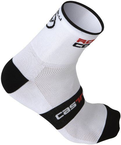 Castelli Rosso Corsa 9 Socks, Size S/M