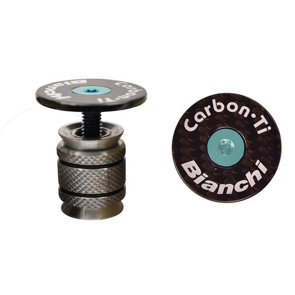 レア品BIANCHI Carbon-Ti カーボントップキャップ、アンカーナット レア品BIANCHI Carbon-Ti カーボントップキャップ、アンカー
