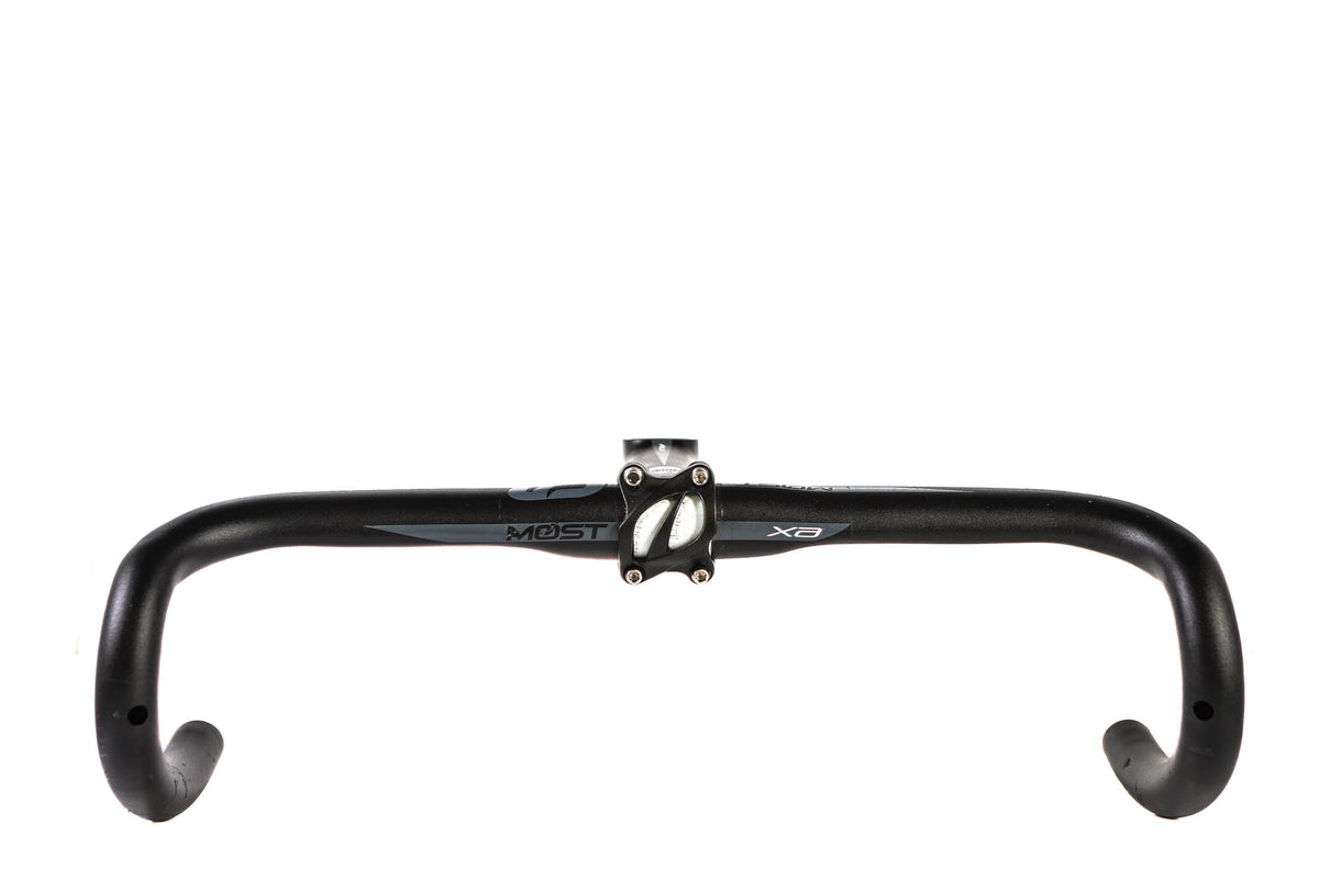 Most Jaguar Aero Alu handlebars, 40cm/ Most Tiger Alu Stem, 110mm