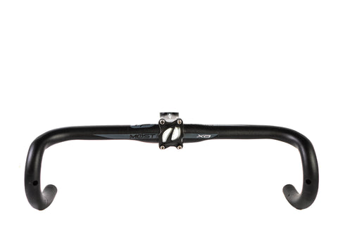Most Jaguar Aero Alu handlebars, 40cm/ Most Tiger Alu Stem, 110mm