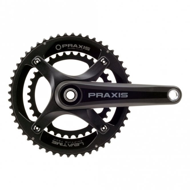 Praxis Zayante Carbon Crankset, 48/32t - 165mm