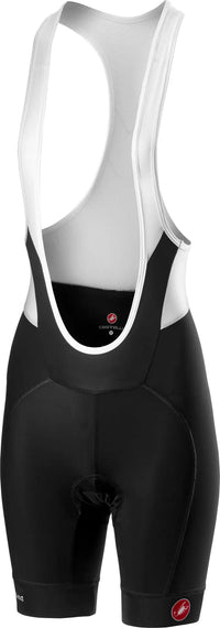 Castelli Velocissima Bib Shorts, Black/ White - Large