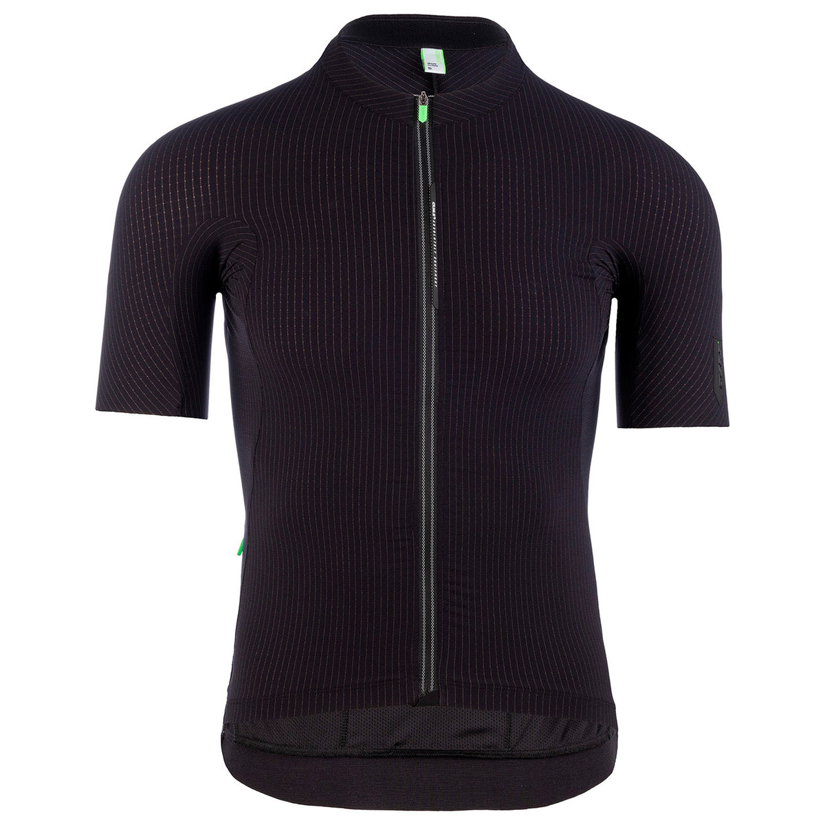 Q36.5 L1 Short Sleeve Jersey, Pinstripe Black - Small