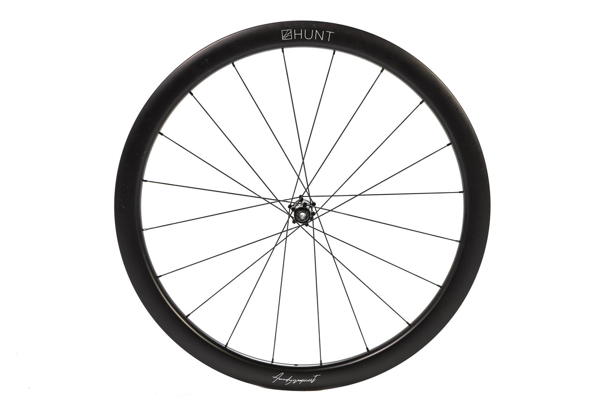 Hunt Aerodynamicist 44 Carbon Disc Wheelset 2022, Shimano Freehub