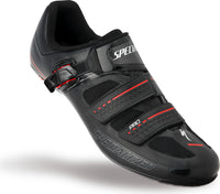 Specialized Pro Mens Road Shoe Black/ Red, Size 42