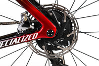 Specialized S-Works Tarmac SL7 Speed of Light Sram Red AXS Disc Road Bike 2022, Size 56cm