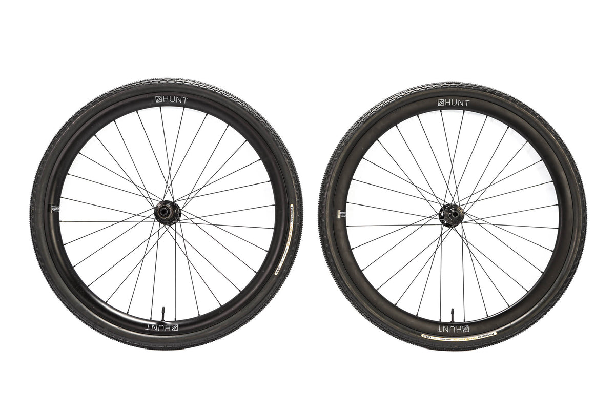 Hunt 35 Carbon Gravel X-Wide Wheelset, Shimano Freehub