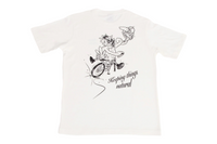 Angry Pablo ‘Keeping Things Natural’ Oversized Tee / Off-White