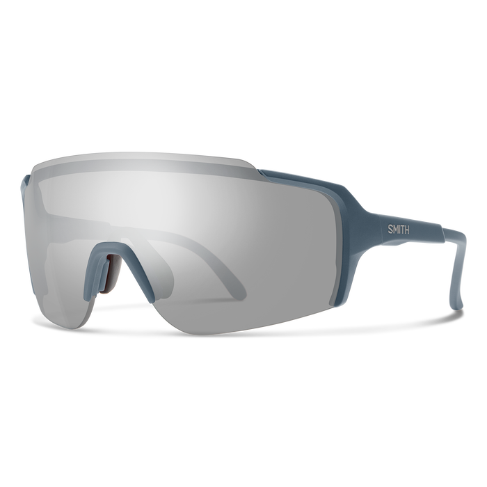 Smith Flywheel Sunglasses, Matte Iron/ ChromaPop Platinum Mirror
