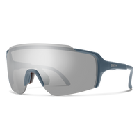 Smith Flywheel Sunglasses, Matte Iron/ ChromaPop Platinum Mirror