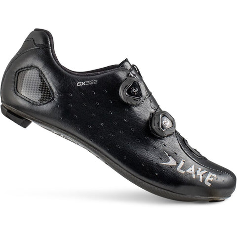 Lake CX332 Road Shoe, Black Size 42