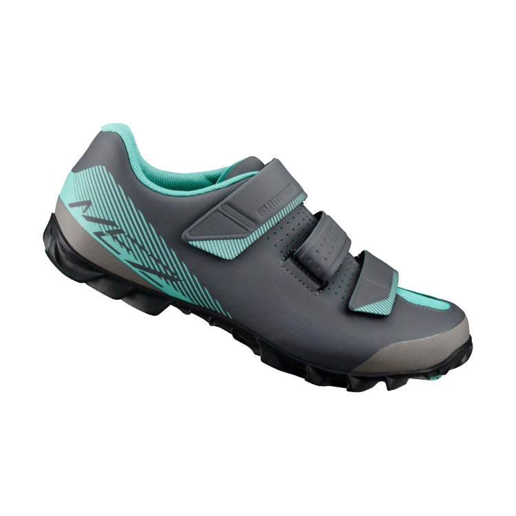 Shimano ME2 Womens MTB Shoe Black/ Green, Size 40