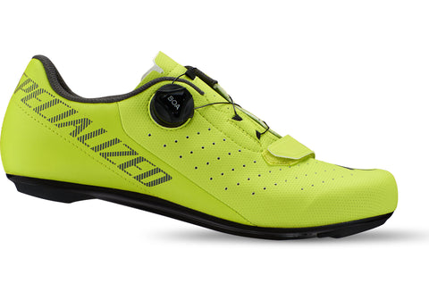 Specialized Torch 1.0 Mens Boa Road Shoe Hyper Green, Size 41