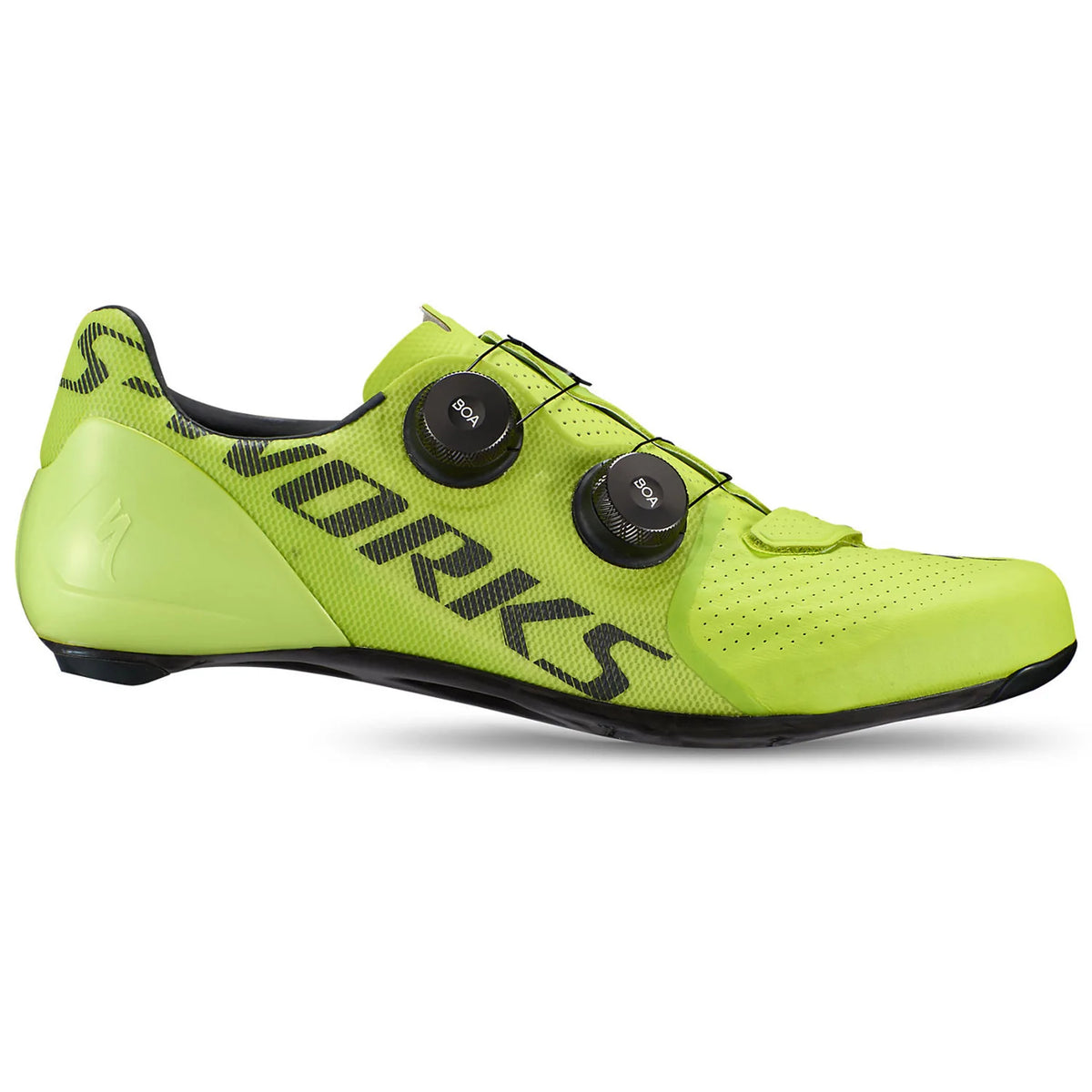 Specialized S-Works 7 Road Shoe, Hyper Acid Green Size 44 – Cycle